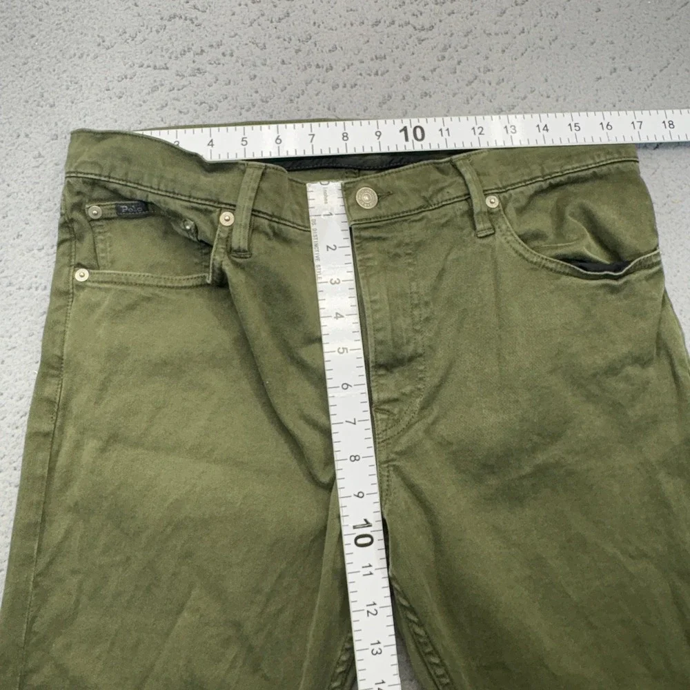 Polo Ralph Lauren Pants Mens 34x30 Green Sullivan Slim Stretch Chino Gorpcore
